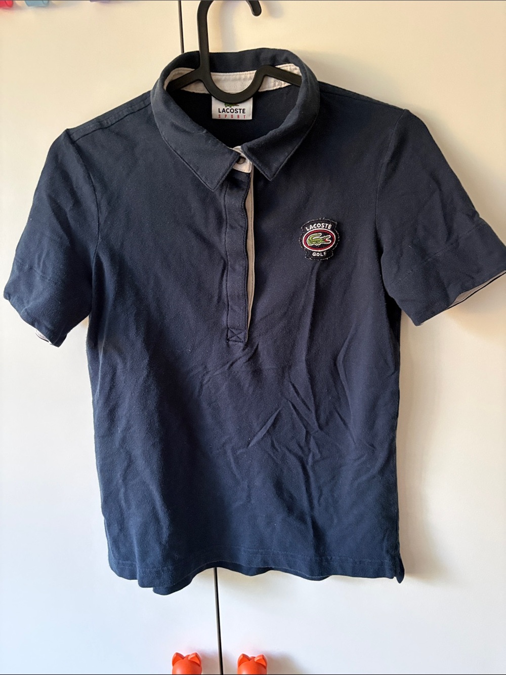 Lacoste Women’s Navy Polo Shirt - Short Sleeve